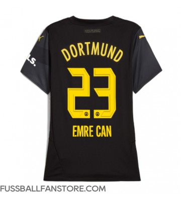 Borussia Dortmund Emre Can #23 Replik Auswärtstrikot Damen 2024-25 Kurzarm